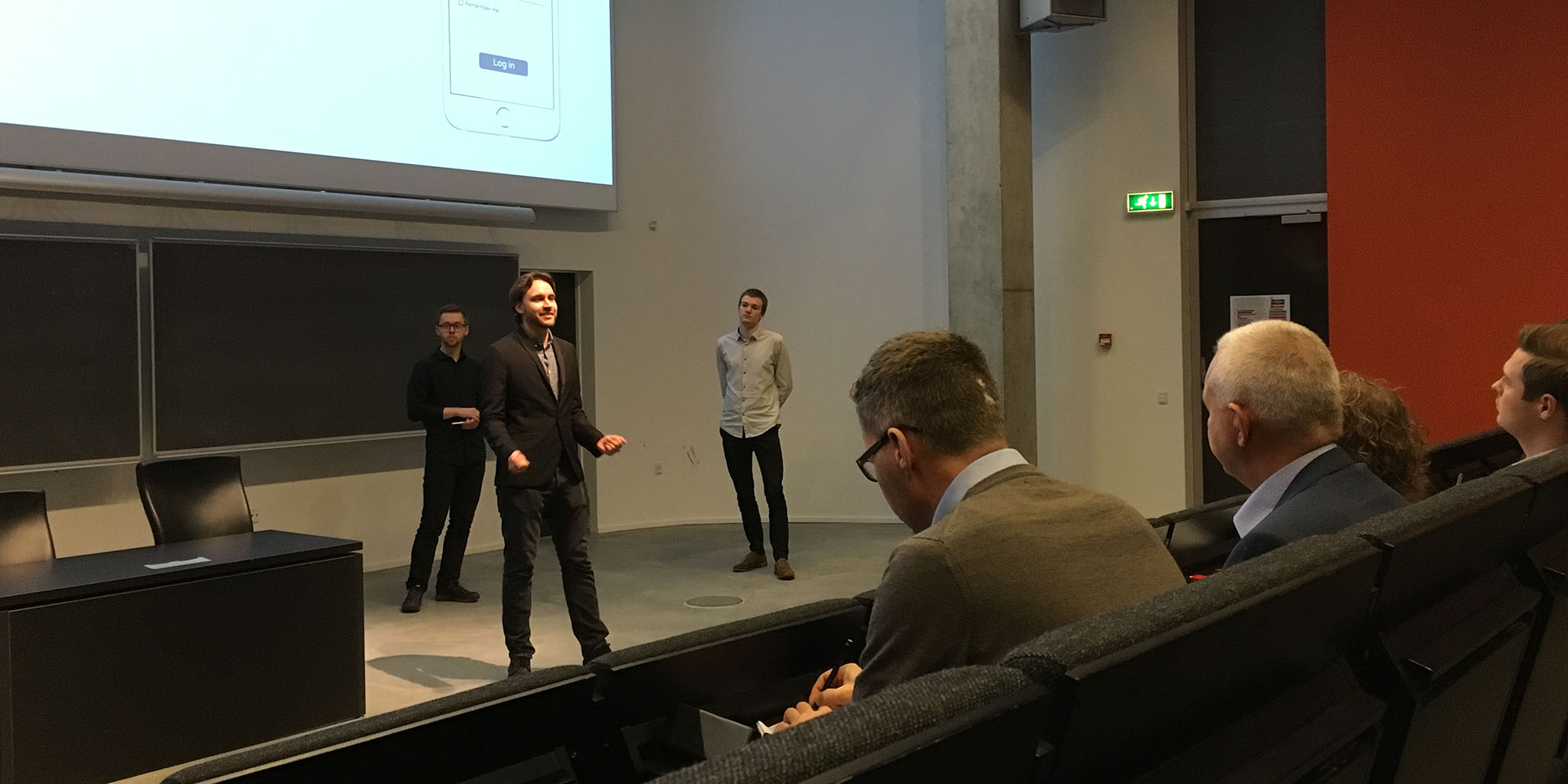 Pitches på softwareudvikling.